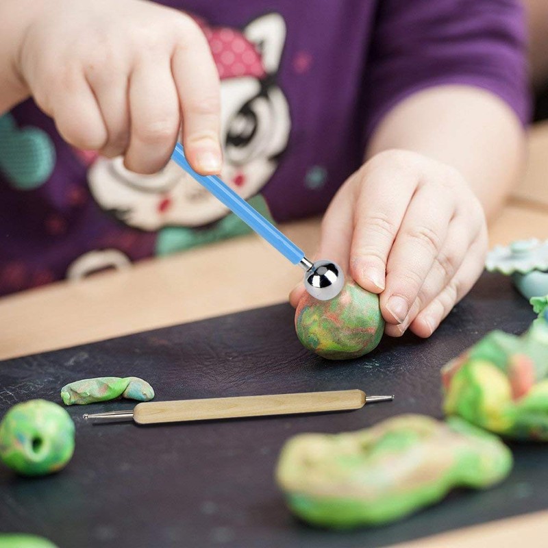 Polymer Clay Tools, 24 Pcs Modeling Clay Sculpting Tools with