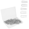 200Pcs Fork Pins U Shaped Stainless Steel Sturdy Durable Wide