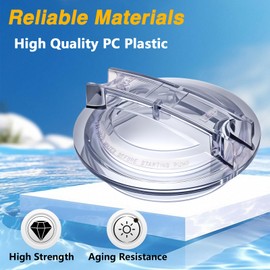 RUHUALIFE Threaded Strainer Cover with O-Ring Compatible with Hayward Super II SP3000 and SP3000X Pumps, Strainer Lid Fit for Hayward C Series Feeders, Pool Pump Cover Lid Replace# SPX3100D