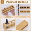 FINGERINSPIRE 2 pcs Essential Oils Storage Rack 12 Slots Oil
