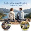 Cojín Inflable para Asiento de Avión y Viajes Largos, Portátil