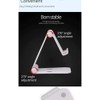 Adjustable Smartphone and Desktop Stand, Black (White)