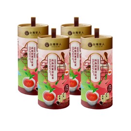 TAIWAN CHA REN Premium Series - High Mountain Honey Scented Black Tea Loose Leaves, 14.1oz (100g*4cans)