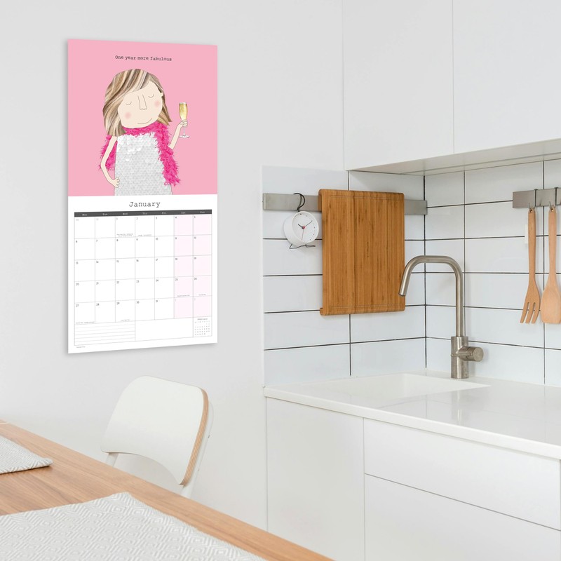 2025 Rosie Made a Thing Square Wall Calendar