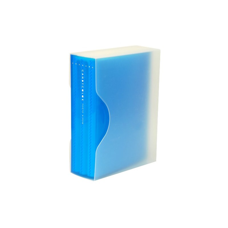 Nakabayashi Pocket Album, Candy Color, Large, 240 Sheets, Blue, Aka-CPL-240-B