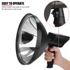 EVTSCAN Spotlight Flashlight, 100W HID Handheld Torch Hunting Spot Light