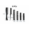 Hair Styling Comb Set | Detangling Comb Teasing Sectioning Smoothing