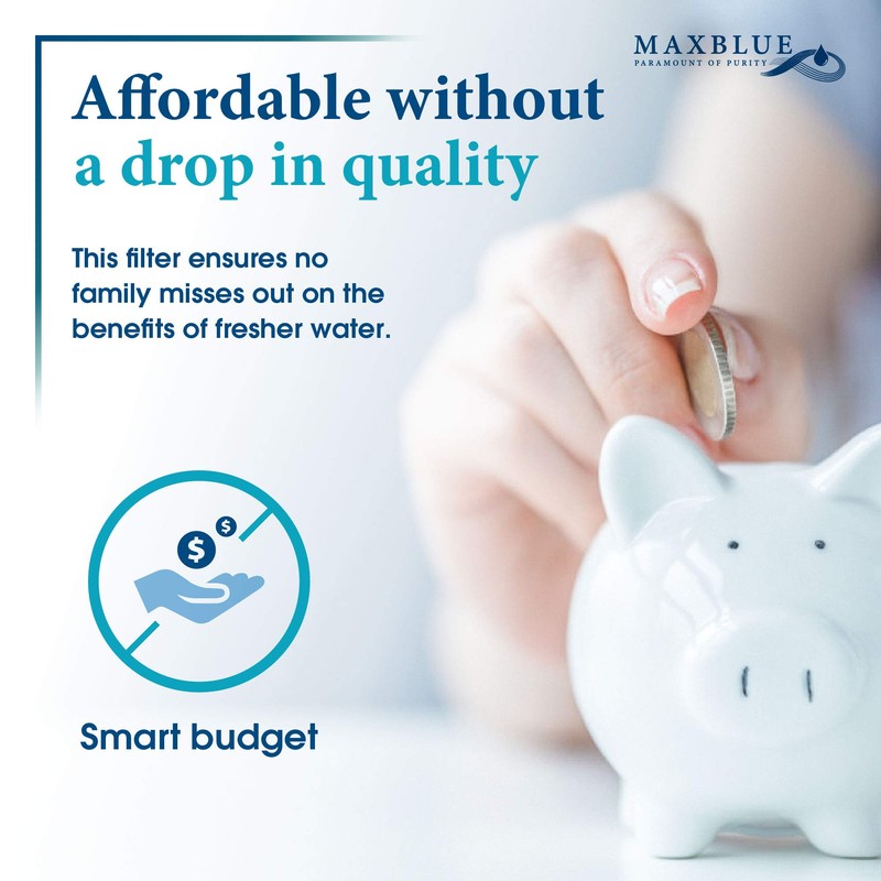 Maxblue Water Filter Replacement for Jura® 71312 Blue, Compatible with