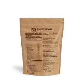 MB Herbals Fenugreek Seeds Powder 3.5 oz | 100 Gram | Organically Grown...