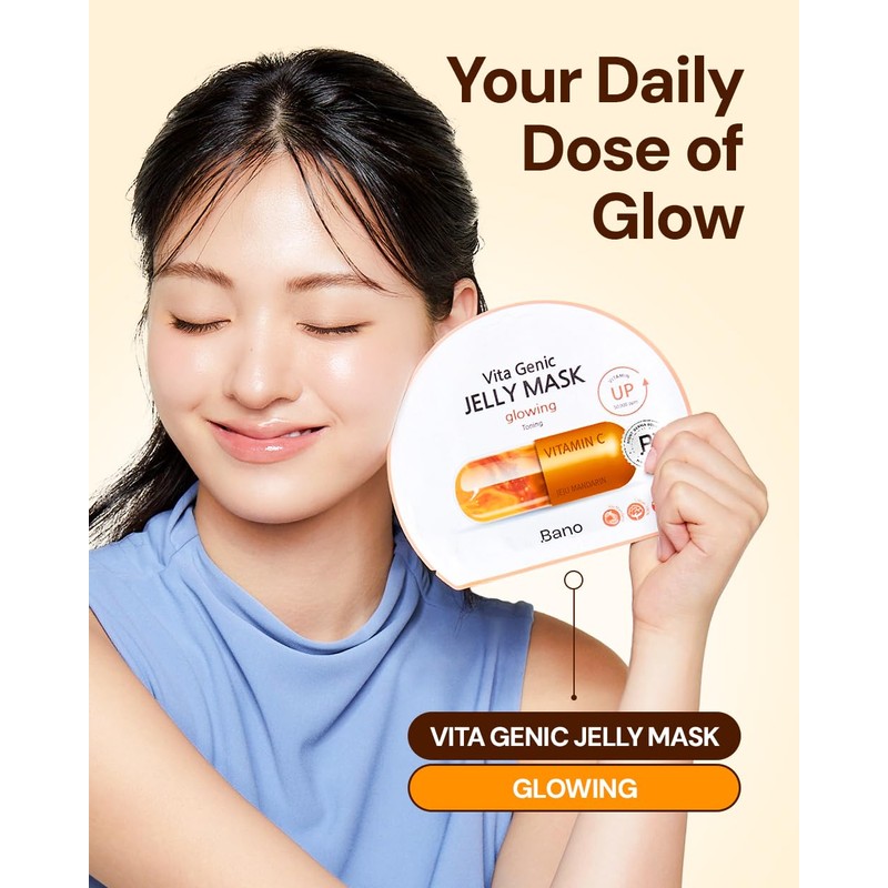 Bano Vita Genic Jelly Mask Glowing