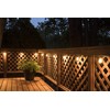 Enbrighten LED Bistro Outdoor String Lights, 48ft, 24 Shatter Resistant
