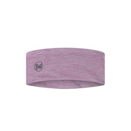 BUFF® Headbands LW Merino Wool Headbands Male Female Adult Temperature Regulating 100% Merino Wool Open Air Sustainable Lightweight Comfort One Size Pink