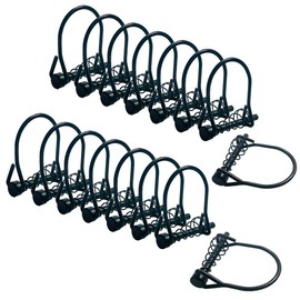 Highwild 16 Pack Silent Shaft Locking Pin with Spring - for Farm Lawn Garden - Hunting Stand Ladder Stands Safety