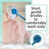 EOT Wellness Bendable Long Handled Silicone Back & Scalp Scrubber