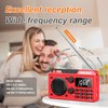 Portable Radio AM FM 1500mAh Rechargeable with Best Reception, Transistor