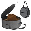 rloao Hat Storage Box with Lids for Women Men, 17"