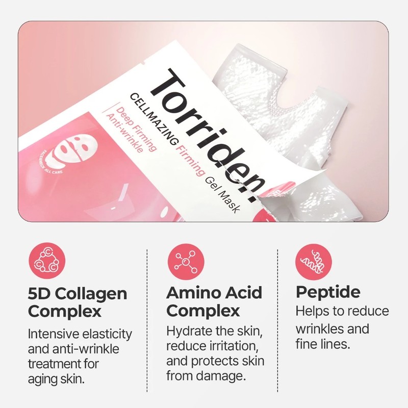 TORRIDEN Cellmazing Collagen Firming Gel Mask