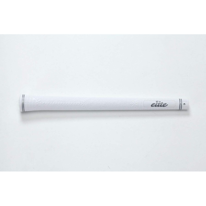 elitegrips CX50 Golf Grips, Set of 7, Silver White with