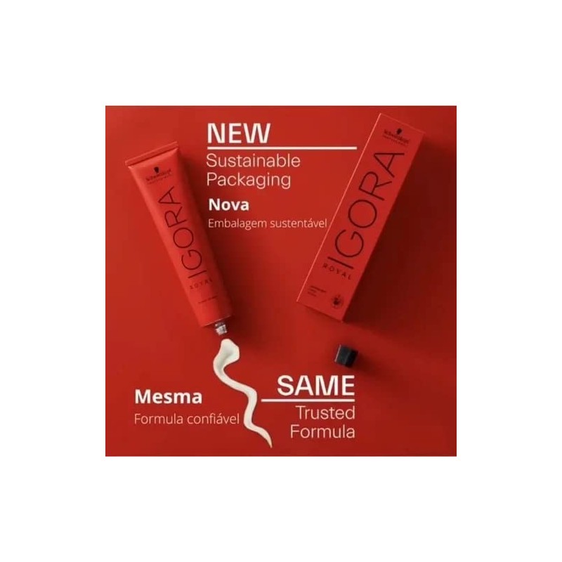 Schwarzkopf IGORA ROYAL Permanent Color Creme (8-00 Light Blonde Natural