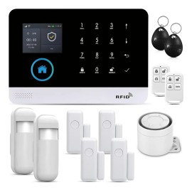 Sistema De Alarma Wifi Gsm Tuya Smart Life App Control