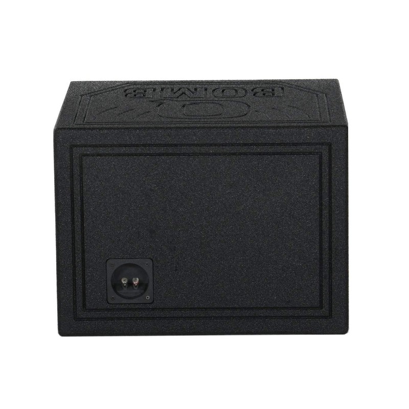 QPower QBomb QBOMB12HP Single 12" Vented Port Subwoofer Box w/