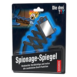 Die drei ??? Spionage-Spiegel von KOSMOS, Detektiv Gadgets, Detektivspielzeug, Detektiv Ausrüstung, Detektiv Set, Mitbringsel Kindergeburtstag, Geschenk für Kinder