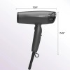 Conair Radiance Boost Hair Dryer, Nano-Quartz Technology, Diffuser/ Concentrator