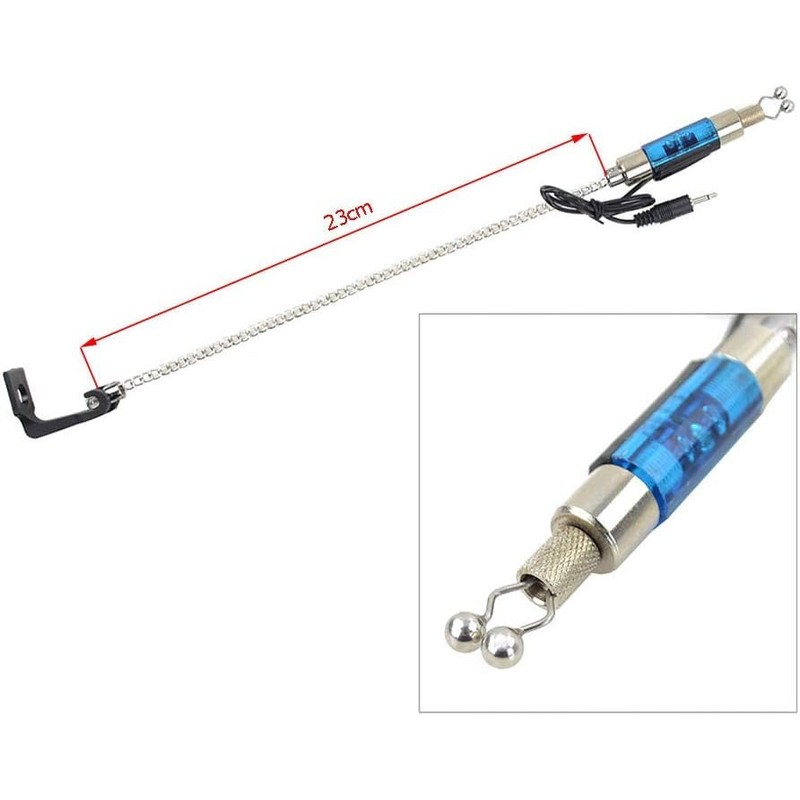 TMC 3 x Carp Fishing Bite Alarm and illuminated Swinger