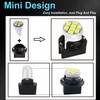 GLOFE 40 Pieces T10 194 168 LED Dash Instrument Light