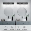 Aipsun Black Vanity Light for Bathroom 3 Light Farmhouse Bathroom