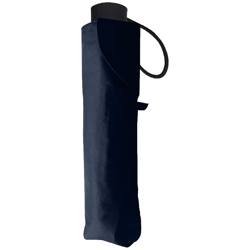 Nakatani 423-022 Gentleman's Folding Umbrella, Windproof, Navy, Plain Size, Hand
