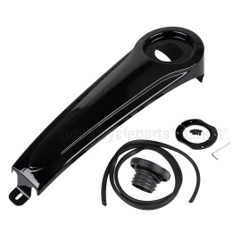 Unbranded Dash Fuel Console Gas Tank Cap Cover For Harley Electra Road Glide FLHTC FLHT US