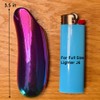 Metal Curve Lighter Case for BIC Full Size Lighter J6,