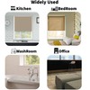 100% Thermal Blackout Roller Blinds Plain Colored Fabric Trimmable UV-resistant