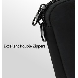 Funda para unidad flash USB con etiquetas, organizador USB de 6 ranuras, funda USB, fundas para unidades USB, organizador de fundas de almacenamiento USB, bolsa para unidades de pulgar, compatible con