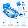 Adult Inflatable Pool Lounger for Summer Relaxation – Mesh Seat