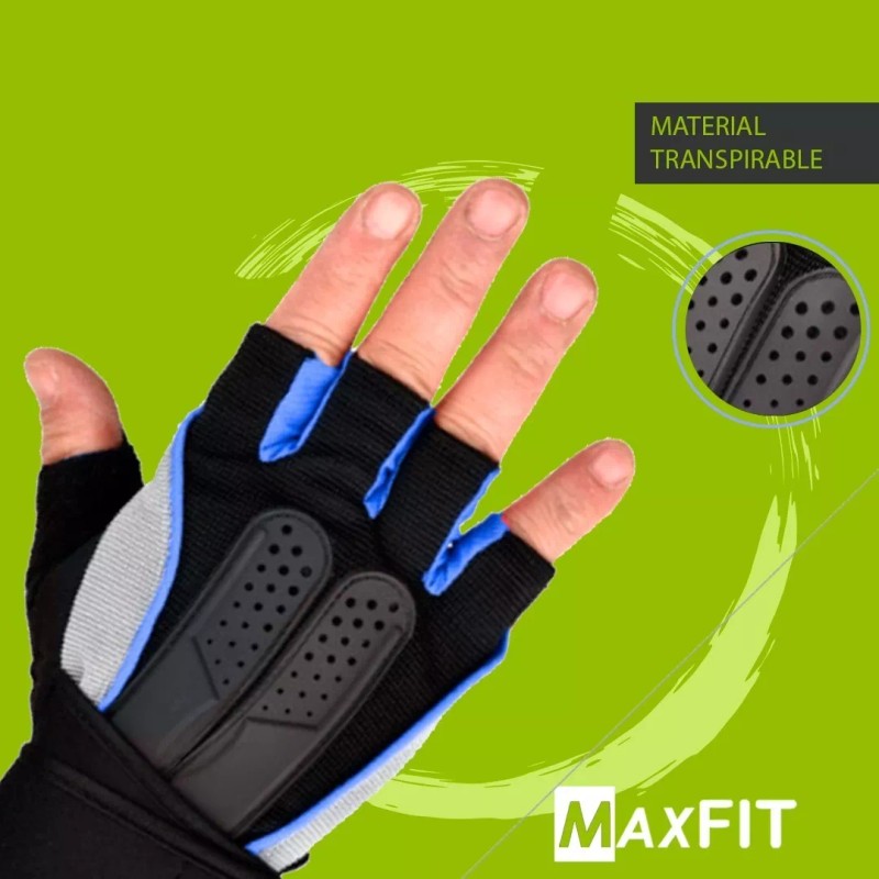 Maxfit Guantes Gym Tacticos Pesas Crossfit Gimnasio Maxfit St002