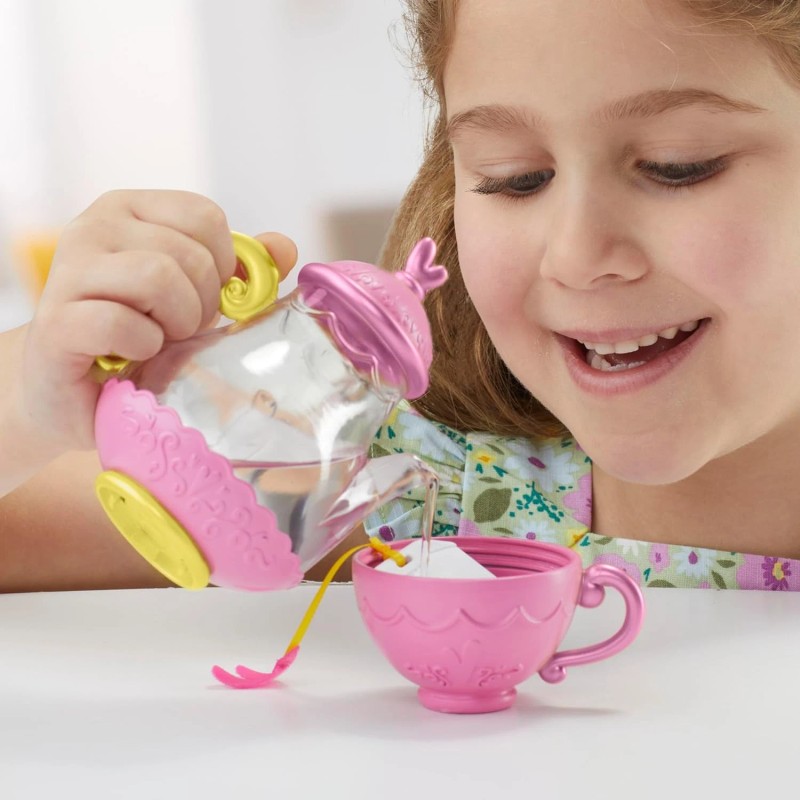 Baby Alive Bubbly Tea Party Sophia Sparkle Doll Brown Hair