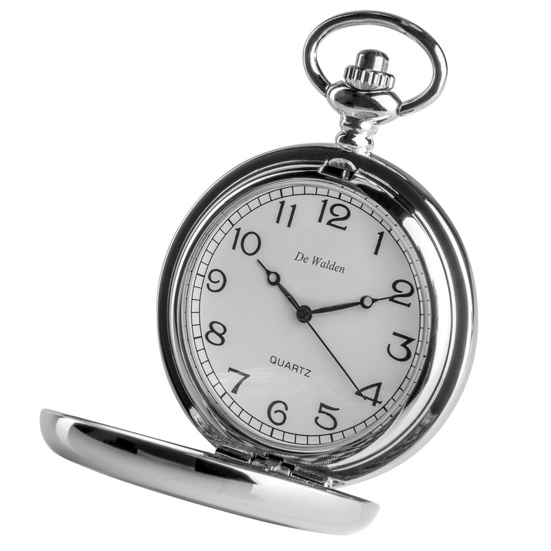 Engraved 80th Birthday Pewter Happy Birthday Feature Pocket Watch and