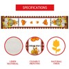 Thanksgiving Pumpkin Maple Leaves Buffalo Plaid Fall Table Runner,Seasonal Autumn
