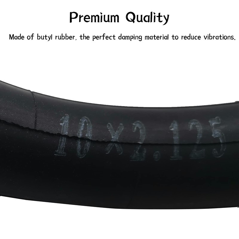 2 Pcs Replacement Tire Tubes, 10 X 2.125" Inner Tube