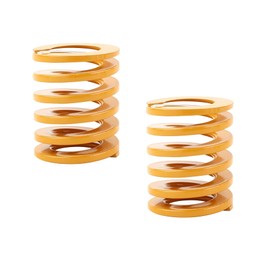 JIHXYER 2pcs Die Spring 20x25mm for 3D Printer Electric Part Yellow