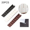 Faderr 20pcs Furniture Alignment Leveller Wedges, Adjustable With Breakaway Points
