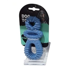 huzur elektrik Dog Dental Care Toy - Bite Resistant Chew Toy for Dogs, Teething Aid & Teeth Cleaning, Sturdy & Durable for Small and Medium Dogs (Blue)