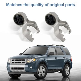 JDMON Muffler Hanger Bracket Compatible with Ford Escape 2013 2014 2015 2016 2017 2018 2019 Tailpipe Mount Bracket Replace CV6Z5K291K CV6Z-5K291-K (2)