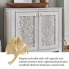 MOROBOR Ginkgo Solid Metal Cabinet Knobs, Drawer Knobs, Creative Decoration