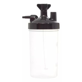 Handy Vaso Humificador Handy Para Concentrador O Tanque De Oxigeno Color Negro