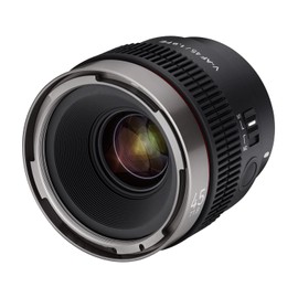 SAMYANG 888848 V-AF 45mm T1.9 FE Monofocal Video Lens Sony Alpha E Mount Full Size Support 8K Light Weight 280g Black
