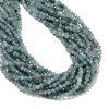 Unbranded Natural Blue Tourmaline Indicolite Faceted Round Beads Size 3mm
