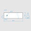 Kai 750BH2057 Razor Blade with Excellent Sharpness, Thin Blade, Made